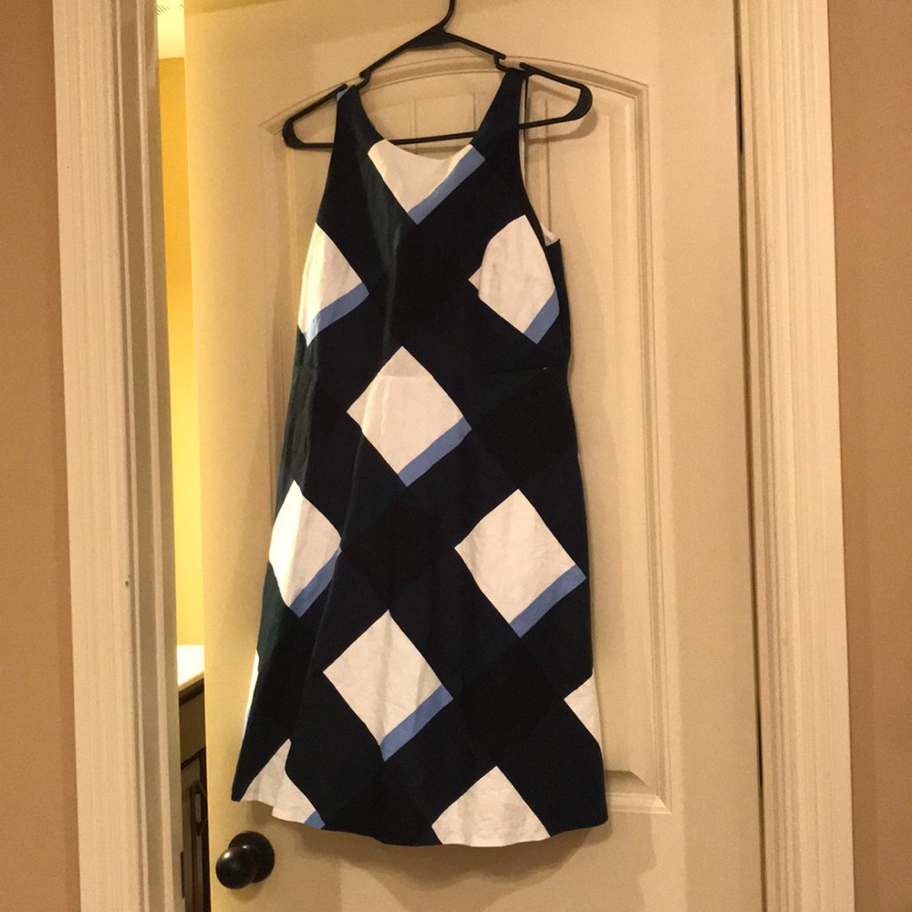 Ann Taylor A-Line Linen Dress